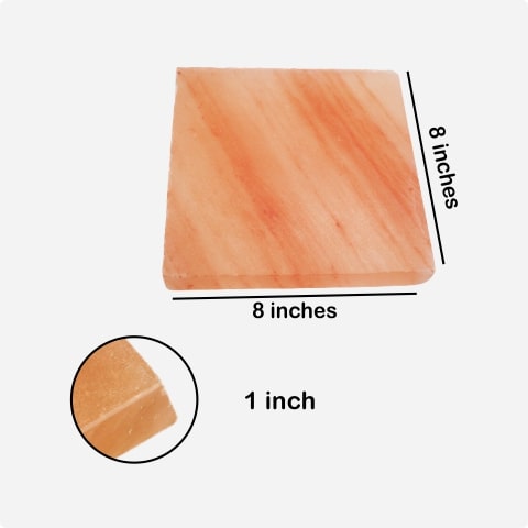 Himalayan Salt Cooking Block 8x8x1- ZK Trading