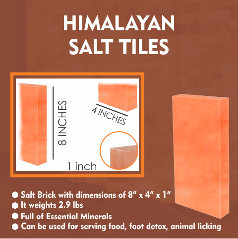 Himalayan Salt Tiles- ZK Trading